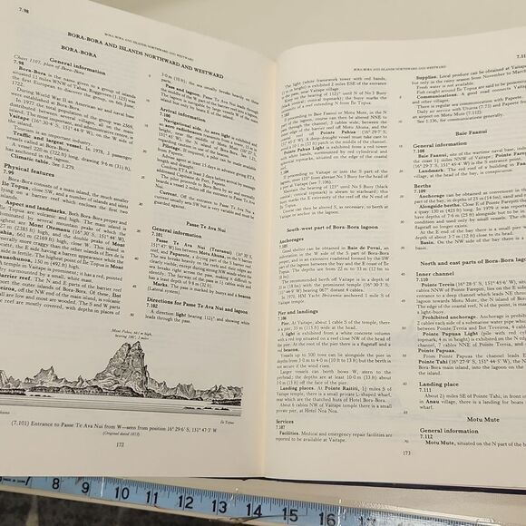 Pacific Islands Pilot Vol. lll Islands of the Central Part of Pacific Ocean Book - Picture 7 of 10